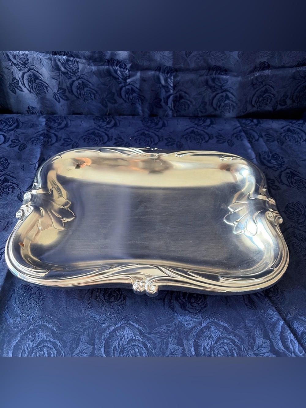 Demeyere 10” X 7” Stainless Steel Serving Tray/Belgium